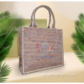 Elegante bolso de mano impermeable con estampado de elefante
